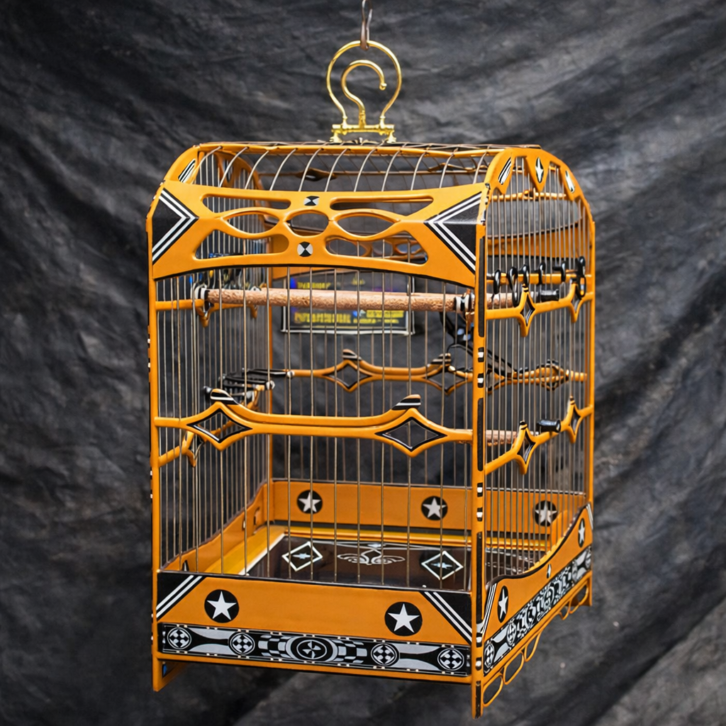 Gaiola de luxo estrela