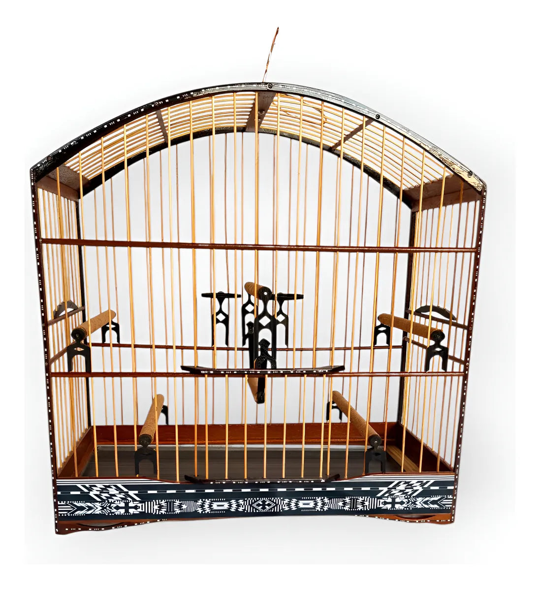 Gemeosgaiolas Canela Trinca Ferro Pixarro 43x22x43 Cm Preto