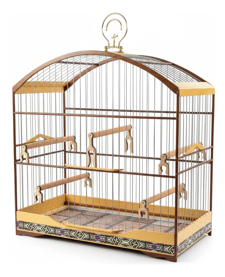 Gaiola Trinca Ferro Varetas De Aço Marchetaria Digital Variedades